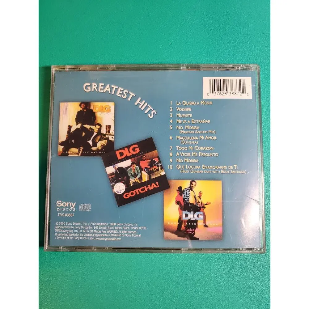 DLG - Greatest Hits - Latin Music (US Version, CD)